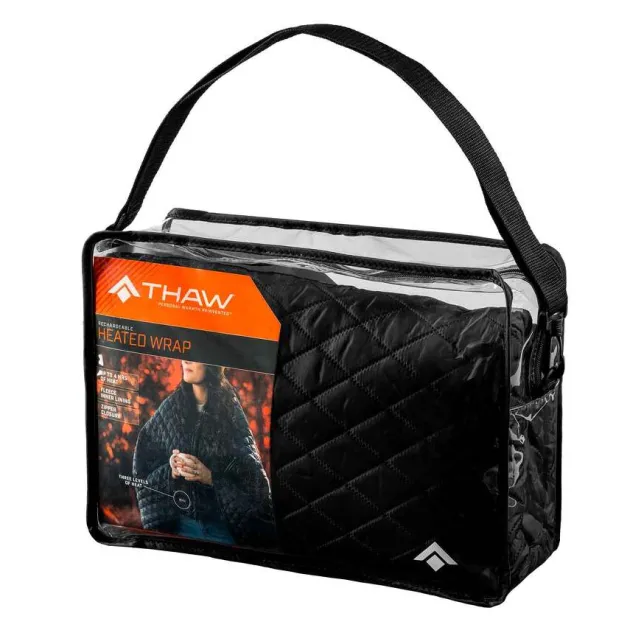 ACC7G - THAW Poncho chauffant 2.0 rechargeable usb-c autonomie 4h 152x99cm
