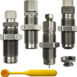 090968 45 ACP Deluxe Pistol Carbide 4 Die Set With Shellholder