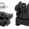 AD99990 - UTG CRAN DE MIRE FLIP UP AR15/AR10