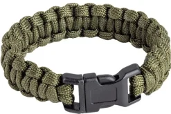 01.097364 - A10 EQUIPEMENT Bracelet Paracorde L OLIVE