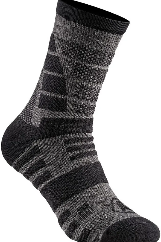 01.0993104346 - A10 Equipement 43-46 Chaussettes IMPACT 9" Winter Gris Béton UK 9-12 US 10-13