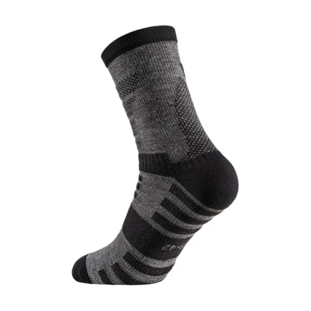 01.0993104346 - A10 Equipement 43-46 Chaussettes IMPACT 9" Winter Gris Béton UK 9-12 US 10-13