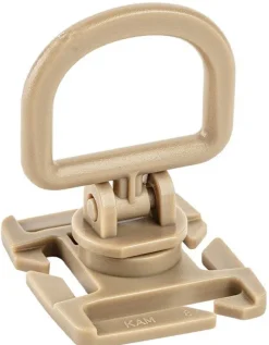 01.097305 - A10 EQUIPEMENT Point d'ancrage rotatif D-Ring M.O.L.L.E TAN