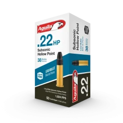 AG1B220268 - AGUILA 22LR SUBSONIQUE 38GR X 50