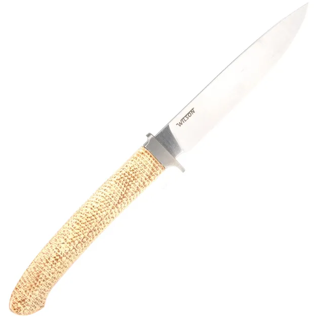 AG01 CVN - Lion Steel AGO natural Canvas Micarta