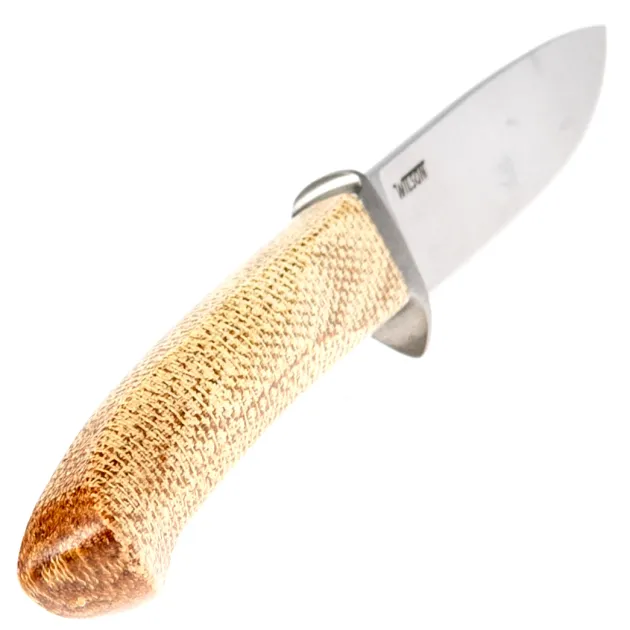 AG01 CVN - Lion Steel AGO natural Canvas Micarta