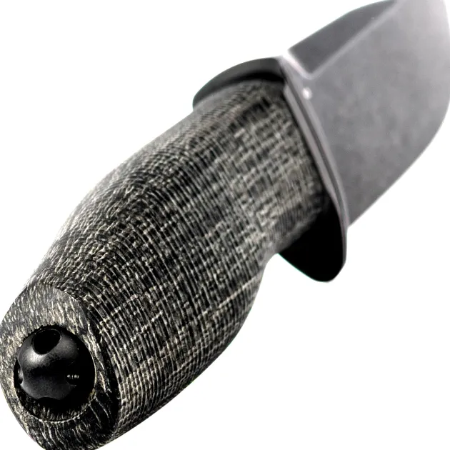 AH-B-BLB-BLACK Canv/Black - LionSteel ACHA Black M390