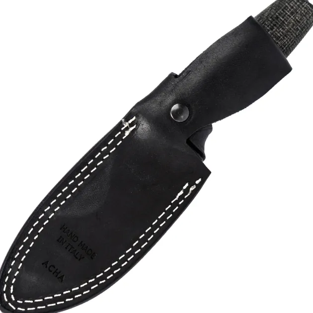 AH-B-BLB-BLACK Canv/Black - LionSteel ACHA Black M390
