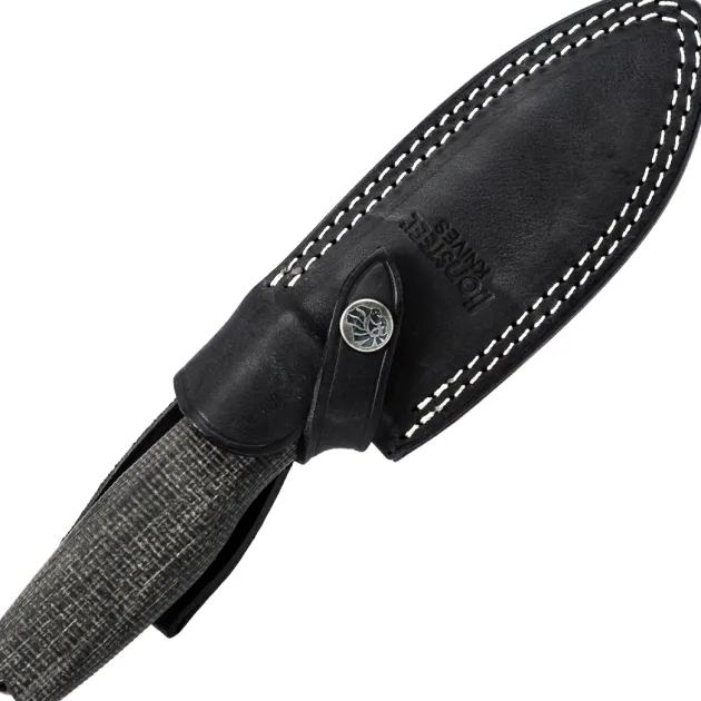 AH-B-BLB-BLACK Canv/Black - LionSteel ACHA Black M390