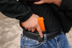 A82011 - IMPACT DEFENDER Glock 17 d'entraînement orange SOUPLE