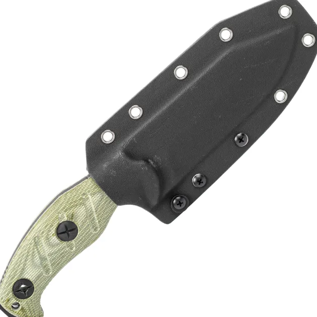 1105A4 - Kizer Sheepdog Survival 1095 Micarta