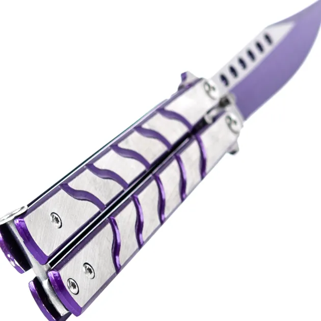 02158 - Albainox Papillon acier pourpre