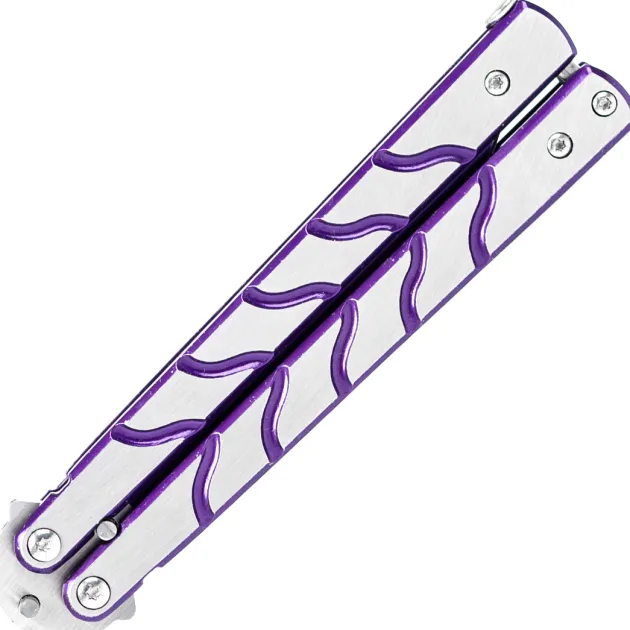 02158 - Albainox Papillon acier pourpre