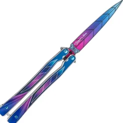 02148 - Albainox Papillon acier Rainbow