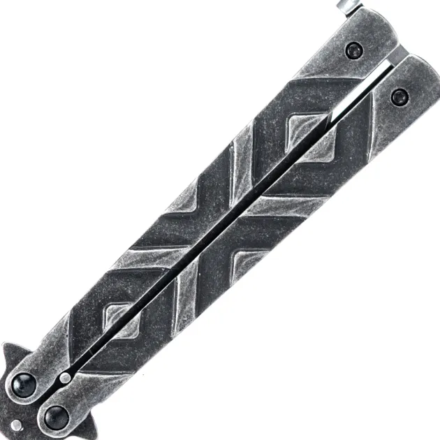 02105 - Albainox Papillon Acier Stone