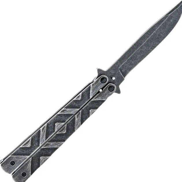 02105 - Albainox Papillon Acier Stone