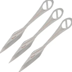 32754 - Albainox Set de 3 couteaux à lancer