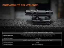 ALC-03 - FENIX ALC-03 Support avec pince de verrouillage Série PD TK LD