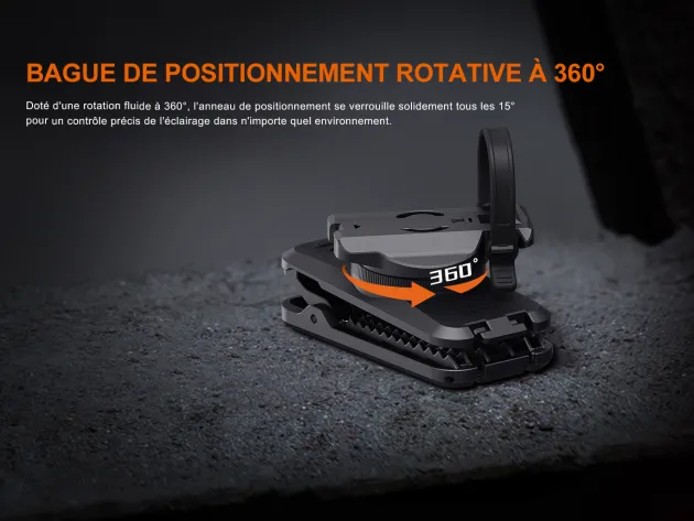 ALC-03 - FENIX ALC-03 Support avec pince de verrouillage Série PD TK LD