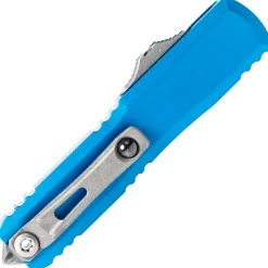 12494-10APBL - Microtech UTX-70 Gen IV D/E Spartan Apo Blue