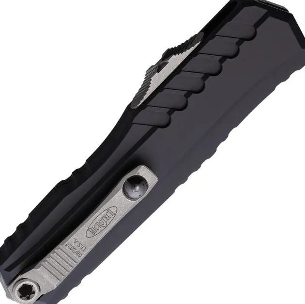 1242-10AP - Microtech Cypher II D/E Apo Black STD