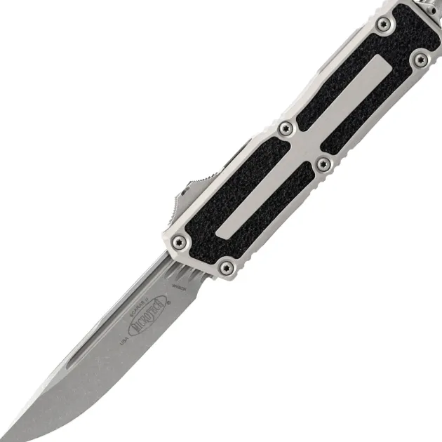 1278-10APNC - Microtech Scarab II Gen III S/E Apo Natural Clear