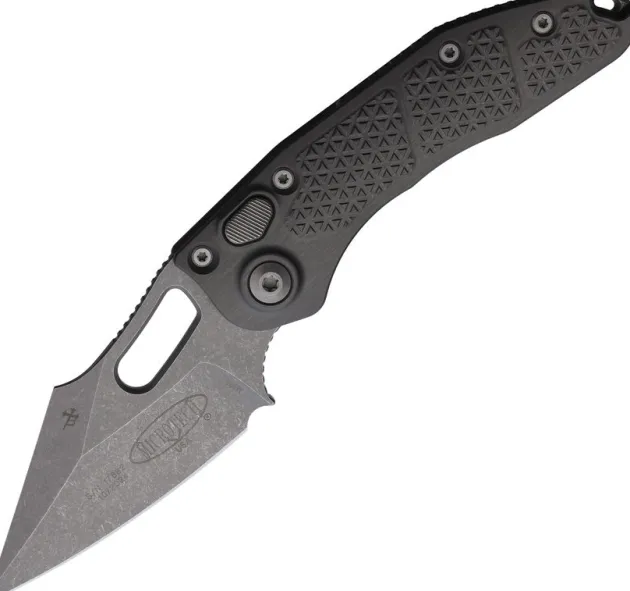 169-10APNC - Microtech Stitch S/E Apo Natural Clear