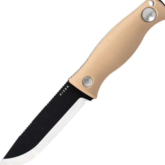 1100A4 - Polaris Fixed Blade Tan