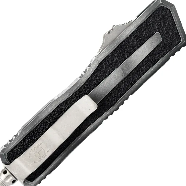 1278-10APWME - Microtech Scarab II Gen III S/E Apo Weathered