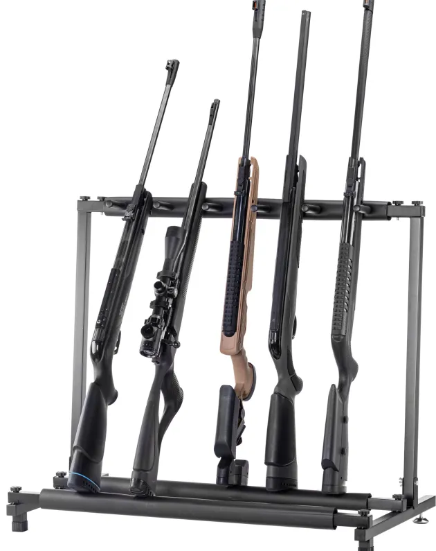 A54128 - Ratelier vertical en métal pour 5 armes