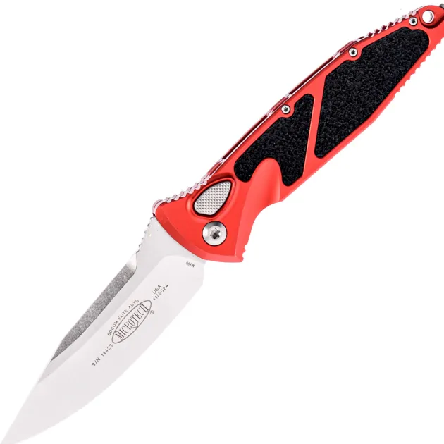 160A-10RD - Microtech SOCOM Elite Auto S/E SW Red Standard
