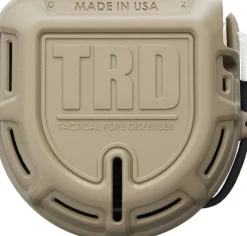 ARMTRDFDE - ATWOOD ROPE Tactical Rope Dispenser FDE 15m 550lb BLACK
