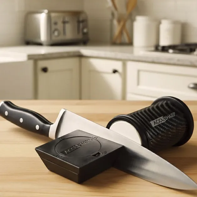 AS137C - ACCUSHARP Aiguiseur Roulant 4 Pierres #320-#6000