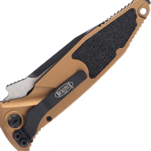 160A-1TA - Microtech SOCOM Elite Auto S/E Tan