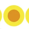 A50471 - Truglo Set de 5 fibres optique fluo bicolore 2mm