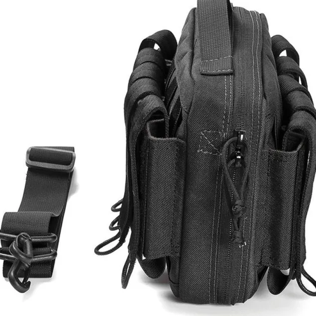 ATWST004 - ANTIWAVE Chameleon Republic Bag Black Noir Sacoche Pistolets