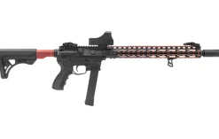 A67013 - UTG Handstop Grip Aluminium M-LOK red