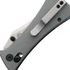 AUX004GRY - Auxiliary Manufacturing Pocket Bowie Crossbar Grey G10
