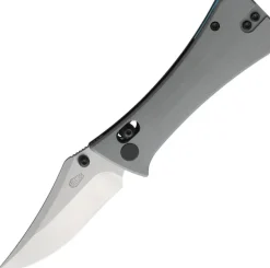 AUX004GRY - Auxiliary Manufacturing Pocket Bowie Crossbar Grey G10