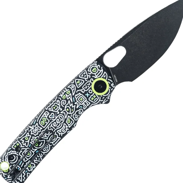 A2619 - Vosteed Porcupine Doodle Monster G10 Black