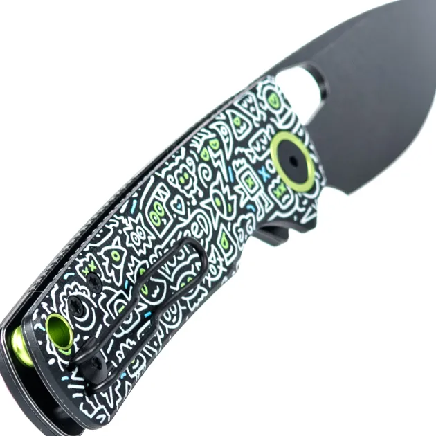 A2619 - Vosteed Porcupine Doodle Monster G10 Black