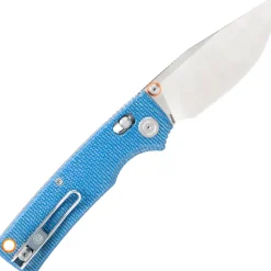 a3105 - Vosteed Porcupine ModSwap 154CM Blue Micarta