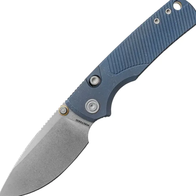 A4803 - Vosteed Porcupine TiSlim Blue Titanium Stonewash 154CM