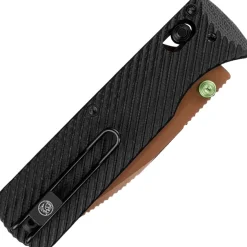 A4110 - Vosteed Vombat Crossbar Lock Black G10 Copper dune 14C28N