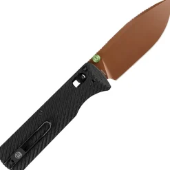 A4110 - Vosteed Vombat Crossbar Lock Black G10 Copper dune 14C28N