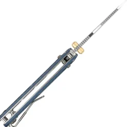 A4112 - Vosteed Vombat Crossbar Lock Blue G10 Satin 14C28N