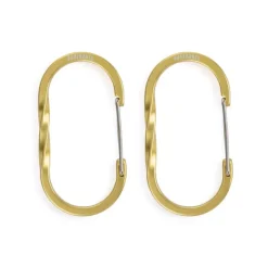 BARESTR-628 - Barebones Living Mousquetons Jaune Medium lot de 2 pièces