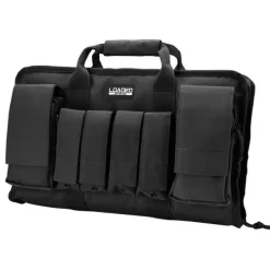 4012593 - Barska Loaded Gear RX-50 16in Dual Pistol Case-Black