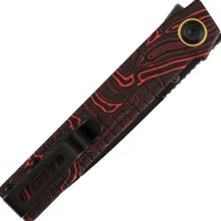 B2123A4 - Tenable Kitpu Blackwash Nitro-V Red & Black G10
