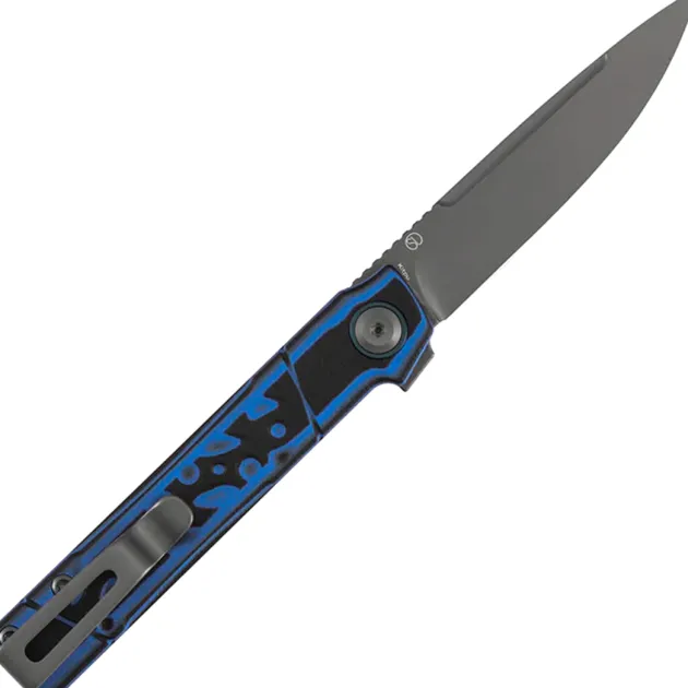 B2123A1 - Tenable Kitpu Gray TiCn Nitro-V Blue & Black G10